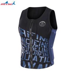 Profissional adultos colete salva-vidas de segurança neoprene resgate wakeboard à deriva pesca wakeboard natação colete salva-vidas - Image 1