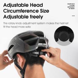 BIKING OCIDENTAL-Capacete de Bicicleta Leve para Homens e Mulheres, Moldagem Integrada, Capacete Aero, Tampa de Segurança, Proteção, Esportes, Ciclismo - Image 6