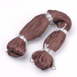 Algodão Encerado Fio Cordões para Fazer Jóias DIY, String Strap, Colar, Pulseira, Acessórios Trançados, 1.5mm, cerca de 360 Quintal por Pacote - Image 4