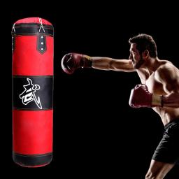 Pesado boxe pesado pesado Punch Bag, saco de areia durável com corrente de metal Gancho Mosquetão, Fitness Training Gancho, Kick Fight, Karatê, Taekwondo - Image 2