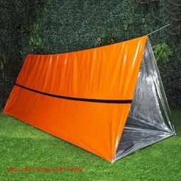 Saco dormir emergência, saco dormir sobrevivência pe à prova d'água, leve, térmico, bivvy, para acampamento, - Image 6