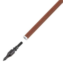 Toppara tiro com arco longbow, setas de madeira de carbono puro para coluna com efeito de 32 tamanhos id6.2, turco, arco recurvo, caça - Image 4