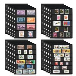 Album Binder for Collecting Albums Coleção de Notas, Páginas de Selos, PVC, Loose-leaf, 9-Hole, 12 Modelos, 10Pcs - Image 1