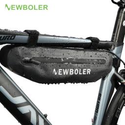 NEWBOLER-Sacos À Prova D' Água Da Bicicleta, Ciclismo Tubo Superior, Frente Bag Frame, MTB, Road Bike Acessórios, Triângulo Pannier - Image 1