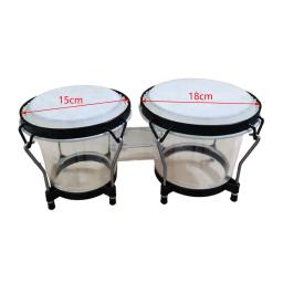 Bongo Drum Set para crianças, mão Africano ajustável tambor, 6 "e 7" - Image 6