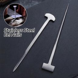 Agulha em T de aço inoxidável para sushi shop, unha de enguia estilo japonês para restaurante, cozinha culinária, ferramenta de cozinha, peixe Spike, 304 - Image 1