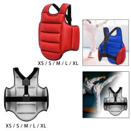 Guarda Peito de Karate para Adultos e Crianças, Taekwondo Protector Vest, Rib Shield, Armadura - Image 3