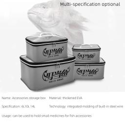 Multifuncional Pesca Acessórios Caixa De Armazenamento, Engrenagem De Pesca Mala, Luya Gancho Isca Caixa, Kit De Ferramentas Portátil - Image 1