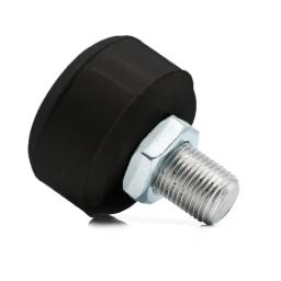Toe Stop de borracha para patins, peça sobresselente, Universal Inline, Acessório do esporte, rolha, bloco de peças de freio, preto, 2PCs - Image 4