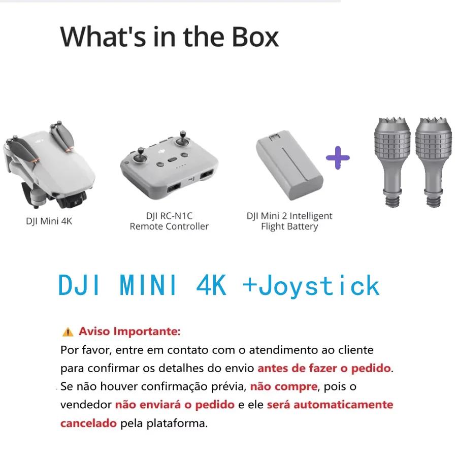 DJI Mini Drone 4K com câmera 4K UHD sob 249 g3-Axis Gimbal Estabilização Transmissão de vídeo de 10 km - Image 1