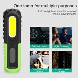 Lanterna LED portátil alta brilhante, COB Car Repair, luz magnética, caminhadas ao ar livre, camping, iluminação de emergência, lâmpada de trabalho com gancho - Image 3