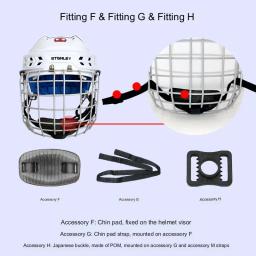 Acessórios para capacete de patinação, tensores, nozes, correias, queixo, correias de corda e outros acessórios, disponíveis para atacado - Image 6