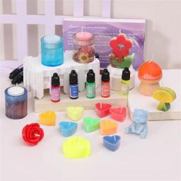 Vela corantes Pigmento Set, DIY Vela, Sabão Dye, Corante Líquido, Fazendo Kit, Handmade Vela Mold, resina epóxi Artesanato, 18 cores, 24 cores, 30 cores - Image 4
