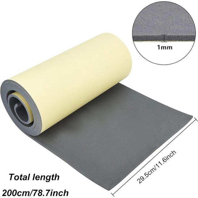 Rolo de Espuma EVA Auto-adesiva 3mm para Proteção de Móveis e Projetos Artesanais - 35.7x11.8 cm