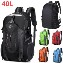 Mochila impermeável portátil ultraleve, saco dobrável de montanhismo, escalada ao ar livre ciclismo viagem mochila, caminhadas mochila, 40L, 840D - Image 1