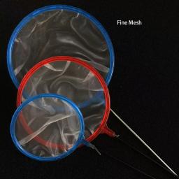 2 pçs malha fina acessórios do aquário aço inoxidável lidar com aquário tanque de peixes pesca rede de pouso para peixes acessórios - Image 2