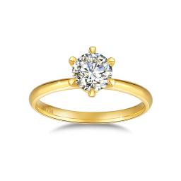 100% genuíno 18k ouro moissanite anel espumante anel de diamante para mulheres aniversário de casamento noivado presente de casamento jóias finas - Image 2