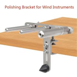 Trompete Polimento Tuning Suporte, Brass Instrument Acessórios para Trombone Horn Sax, Instrumento Musical, Repair Tool Frame - Image 1
