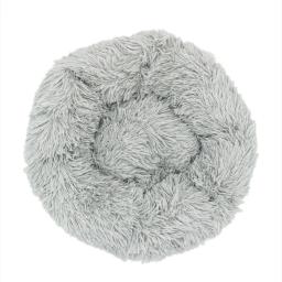 Cama do cão de estimação para o cão grande grande pequeno grande para casa do gato rodada sofá tapete de pelúcia produtos dropshipping pet calmante cama do cão cama donut - Image 6