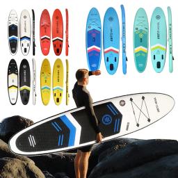 Inflável Sup Board com bomba, Stand Up Paddle Board, Corrida de PVC para esportes aquáticos ao ar livre - Image 3