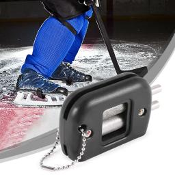 Lâmina de patinação no gelo apontador de skate diamante hand held ferramenta de afiar patinação - Image 1