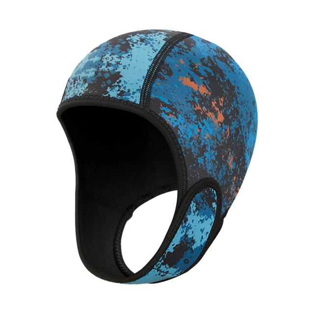 Boné de Mergulho em Neoprene de 2mm para Esportes Aquáticos e Surf com Capuz Integrado