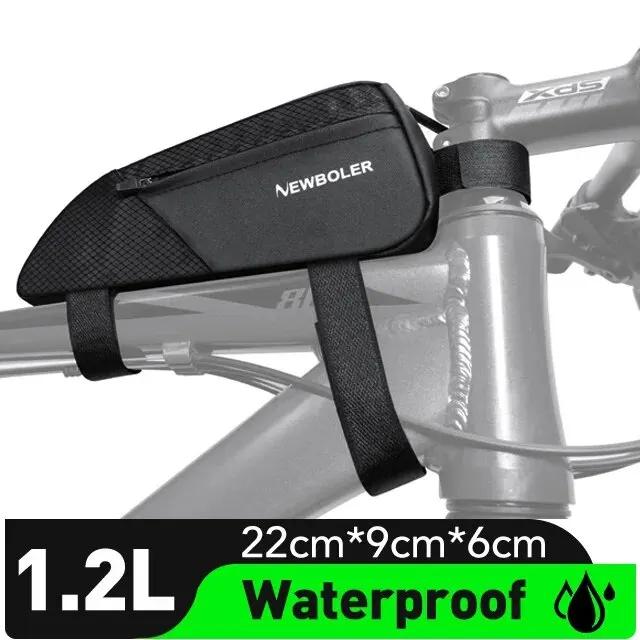 NEWBOLER Saco de Quadro de Bicicleta Ultraleve à Prova d'Água com Alta Capacidade
