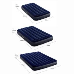 Tryhomy casal dormir cama de ar inflável esteira de acampamento ao ar livre colchão adulto casal luz portátil tenda à prova de umidade camas novo - Image 2