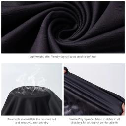 Camisas de pesca respirável masculina, camiseta de manga comprida, roupas esportivas ao ar livre, tops gretados, 6XL, novo, verão - Image 5