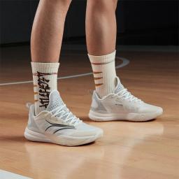 Tênis de basquete profissional respirável masculino, amortecimento sapatos, suporte rápido, tração, 361 graus, DVD1.5, 672431119 - Image 4