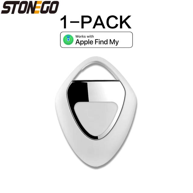 Rastreador Bluetooth STONEGO para Animais de Estimação - Localizador GPS Inteligente e Anti-Perda com Controle por Aplicativo para iOS e Android