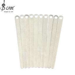 10 pces clarinete reed de aço inoxidável metal preto tubo reed clarinete manutenção acessórios woodwind peças reposição - Image 1