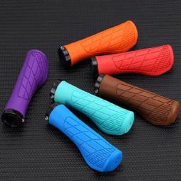 Guidão de borracha para mountain bikes, antiderrapante e à prova de choque, acessórios de bicicleta, plástico rígido - Image 1