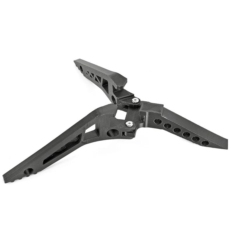 Tiro com arco T-600 arco suporte 3d impressão arco composto suporte arco kick suporte 3 pernas suporte rack membros suporte arco acessórios