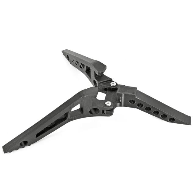 Tiro com arco T-600 arco suporte 3d impressão arco composto suporte arco kick suporte 3 pernas suporte rack membros suporte arco acessórios
