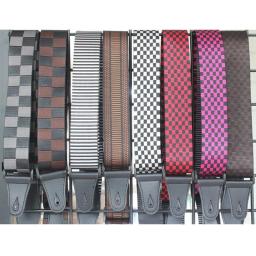 Colorido Série Nylon Guitar Strap, personalidade Upscale, tecido, elétrico, acústico, popular, baixo - Image 3