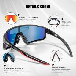 SCVCN-Bicicleta Ciclismo Óculos de Sol para Homens e Mulheres, MTB Bike Óculos, Esportes ao ar livre, Alpinismo, Pesca, UV400 Óculos, Novo - Image 6