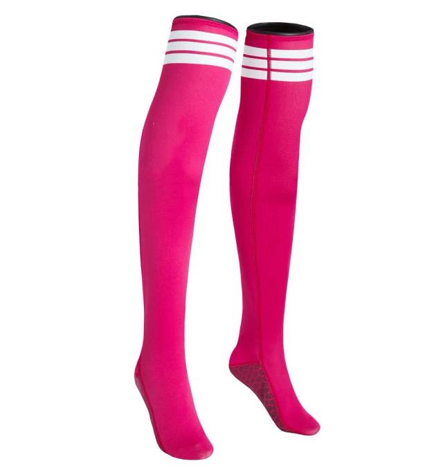 Meia Longa de Neoprene 1.5mm para Mergulho e Natação Feminina em Esportes Aquáticos