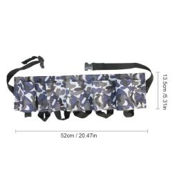 Fannypack de Armazenamento de Bebidas Ajustável, Cinto De Cerveja Titular, Cintura Pack, 6 Bolsos, Camuflagem, Portátil, 6 latas - Image 5