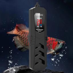 Aquecedor Submersível Do Tanque De Peixes, Termostato Do Aquário, Ajuste De Temperatura Para O Tanque De Peixes/Tartaruga, À Prova De Explosão, 50-1000W - Image 1