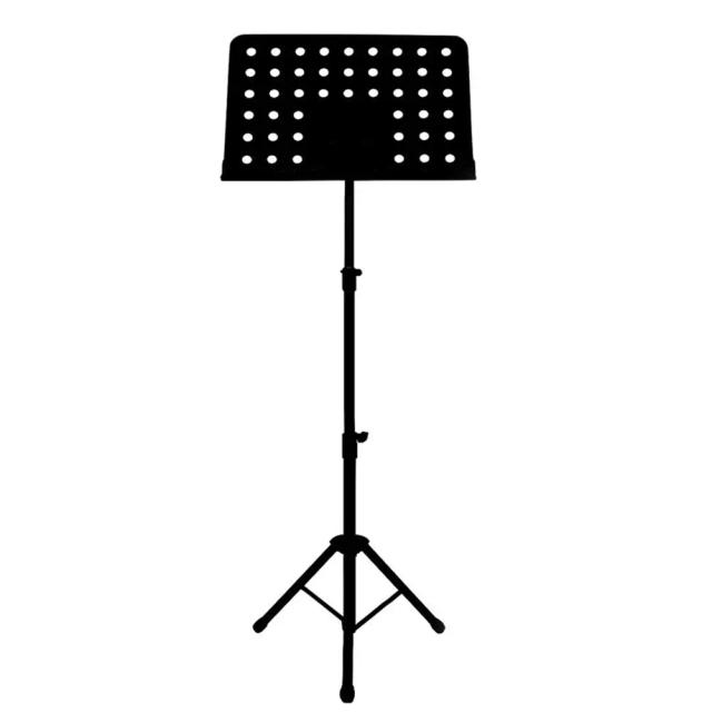 Suporte de Partitura Dobrável com Altura Ajustável e Leve, Ideal para Músicos em Movimento
