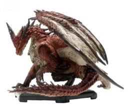 Monster Hunter Ice Dragon Figuras de Ação, Brinquedos Colecionáveis, Presente do Modelo, Nargacuga, Velkhana, Escala Genuína - Image 5