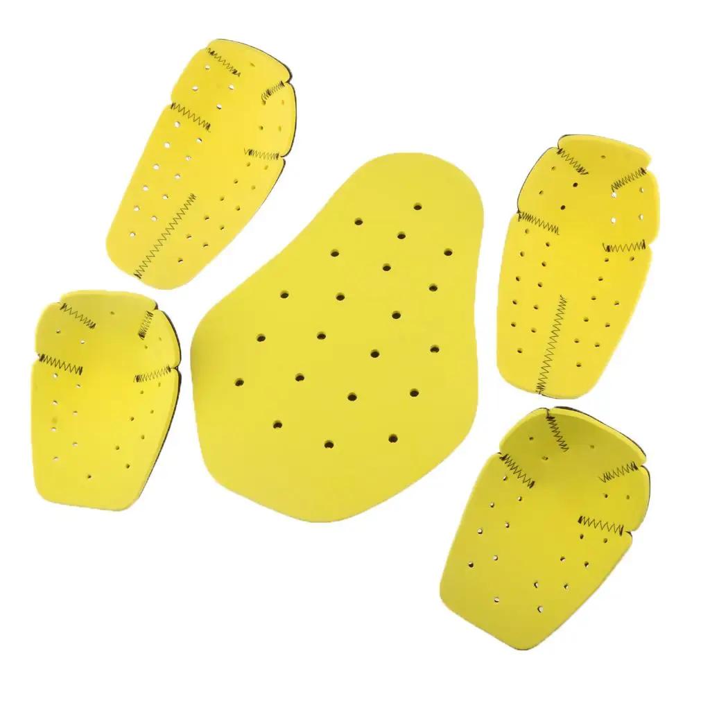 Motocicleta Equitação Protection Pads, Cotovelo traseiro e ombro armadura, 5 pcs - Image 1