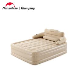 Cama de casal encosto inflável, encosto destacável, colchão de ar totalmente automático, acampamento ao ar livre, um toque, novo - Image 1