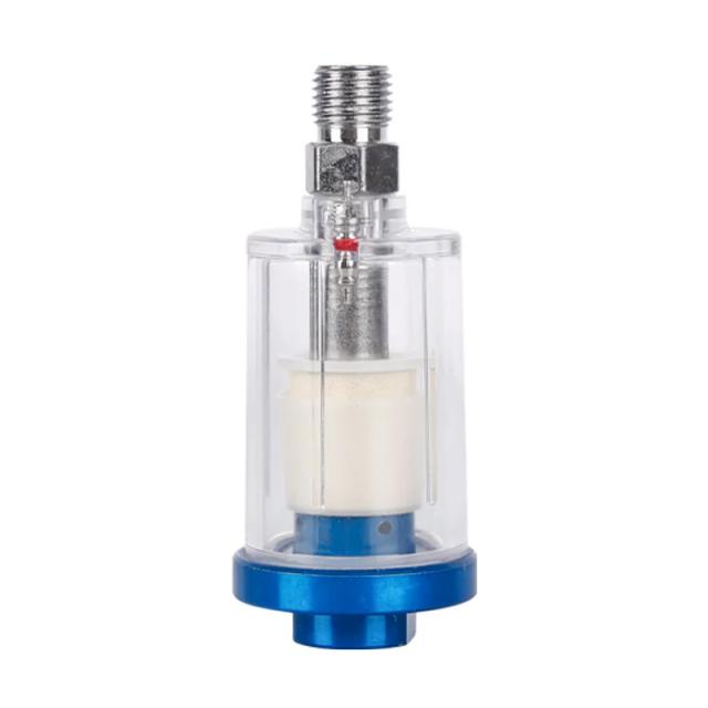 Filtro de Ar e Armadilha de Umidade para Compressor com Separador de Óleo e Água - Peças de Pressão para Pistola de Pintura, Estilo Europeu, 1/4"