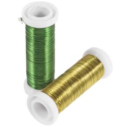 Arranjo Floral Ferro Fios, Artesanato DIY, florista Flower Wire Hastes, 2 Rolls - Image 6