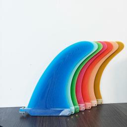 Monocromática Fibra De Vidro Surf Fsurfboard, Pinboard rígida, SUP Fins, 9 ", 10" - Image 1