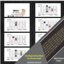 Fingerboard Guitar Fret Adesivos, Guia de Dedo, Aprenda a tocar, apto para guitarra acústica, baixo, aprendizagem de guitarra - Image 2