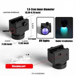 Ativador de blaster de bola de gel, acessórios de pistola de gel com 2 pacotes que brilham no escuro, munição de arma splat, compatível com blaster de gel - Image 6