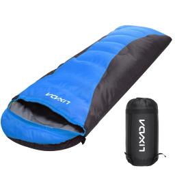 Lixada-4-Season Saco de dormir para adultos, quente, impermeável, camping, caminhadas, viagens, ao ar livre, aventura, inverno - Image 1